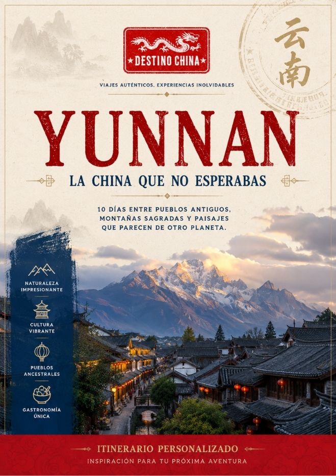 Un itinerario de viaje de la provincia china de Yunnan